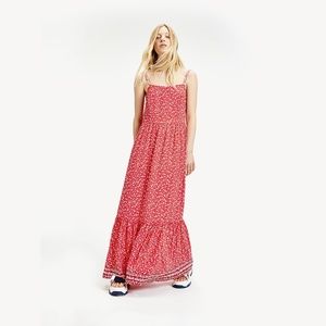 NWT - TOMMY JEANS FLORAL MAXI DRESS